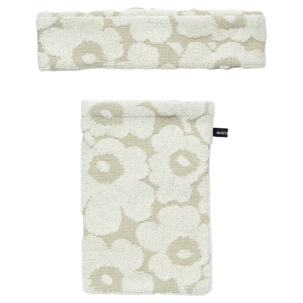 Žínka & čelenka Unikko, béžová / dárkový set