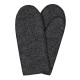 Merino palčáky, fleece / antracitové