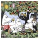 Ubrousky Moomin Party 33x33cm, 20ks / zelené