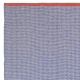 Benny vinyl rug, blue