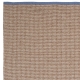 Benny vinyl rug, brown