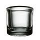 Kivi tealight holder, clear