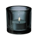 Kivi candlestick, gray