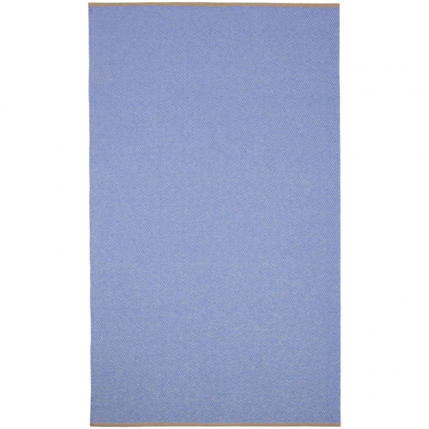 Strand vinyl rug, blue