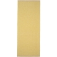 Strand vinyl rug, mustard