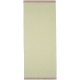 Shade vinyl rug, green