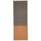 Moor vinyl rug, mud