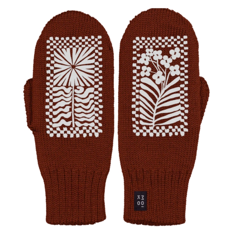 Merino palčiaky Saga, terakotové