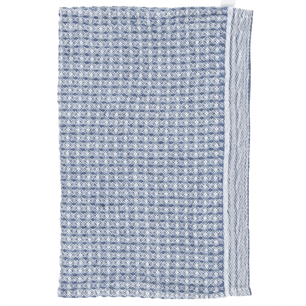 Tea towel Maija 25x32, blue rain