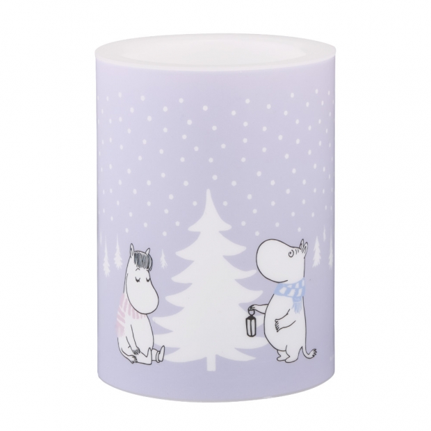LED candle Moomin Snowfall 10cm
