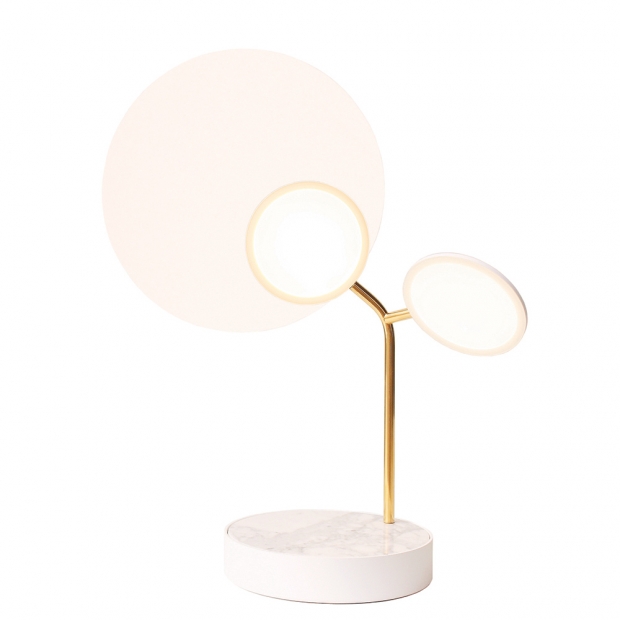 Stolní lampa Ballon, bílá