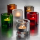 Kivi tealight holder, clear