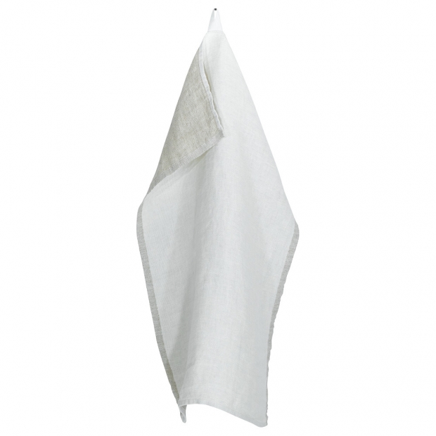 Linen tea towel Duo 48x70, white-linen