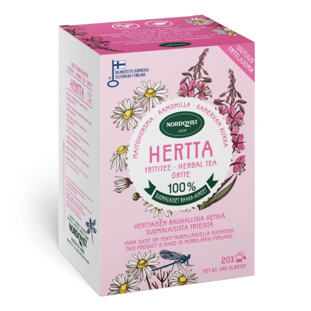 Hertta herbal tea, 20 bags