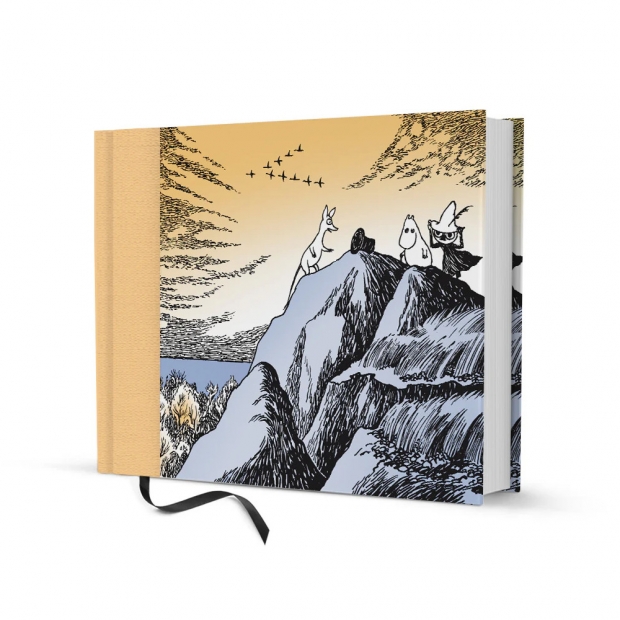 Moomin Magician's hat on the mountain notebook