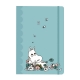 Moomin Moomin Magician's hat on the mountain notebook