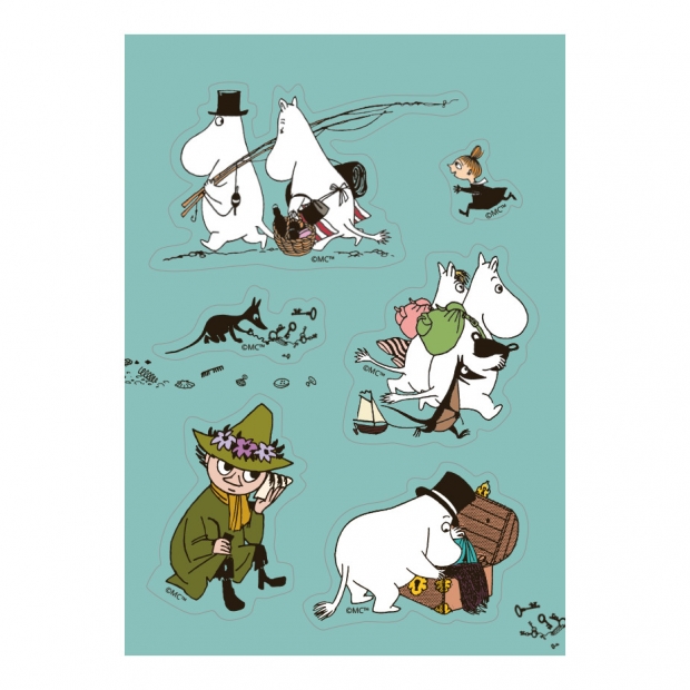 Samolepky Moomin Trip