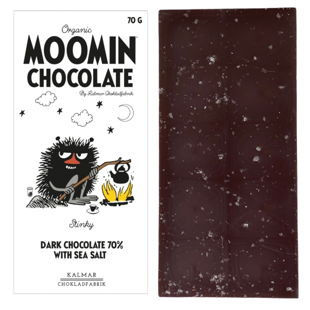 Organic chocolate Stinky 70% / sea salt