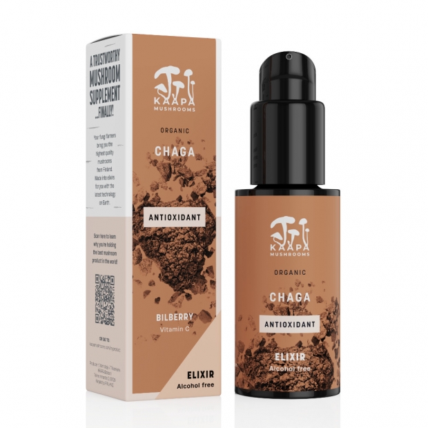 Bio Chaga elixír s antioxidanty 50ml