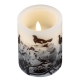 LED candle Winter Capercaillie 10cm