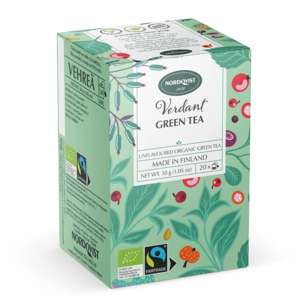 Organic green tea Verdant, 20 bags