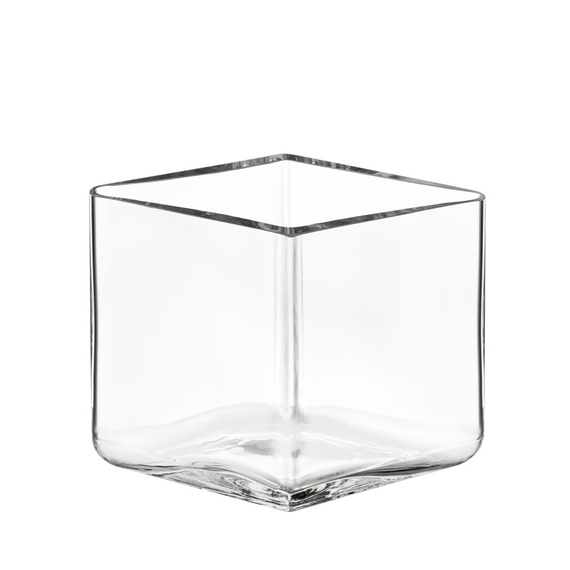 Vase Ruutu 11.5x8, clear