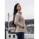 Women's merino fleece jacket, dune