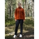 Women's merino fleece jacket, cloudberry