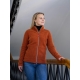 Dámská merino bunda, fleece / oranžová cloudberry