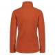 Women's merino fleece jacket, cloudberry