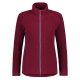 Dámská merino bunda, fleece / červená cranberry