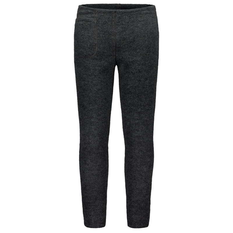 Women's merino pants, fleece / anthracite