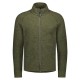 Pánská merino bunda, fleece / zelená moss
