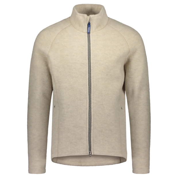 Men's merino fleece jacket, dune