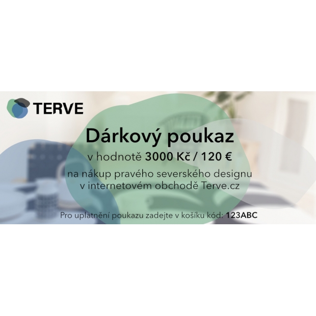 Dárkový poukaz na 3000 Kč