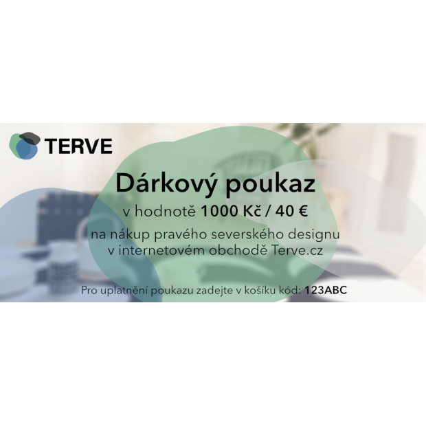 Dárkový poukaz na 1000 Kč