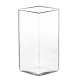Vase Ruutu 11.5x18, clear