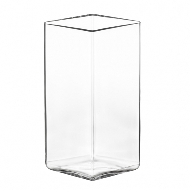 Vase Ruutu 11.5x18, clear