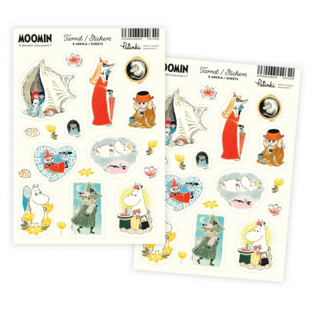 Moomin Flood sticker set, 2 sheets