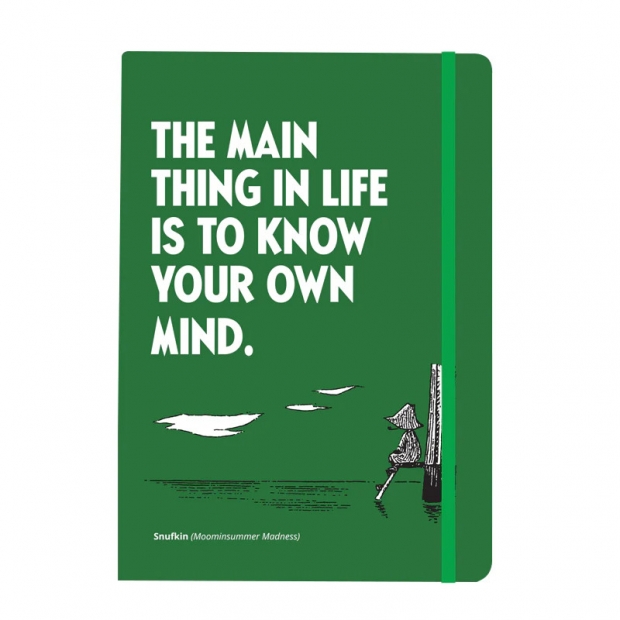 Moomin The main thing in life notebook