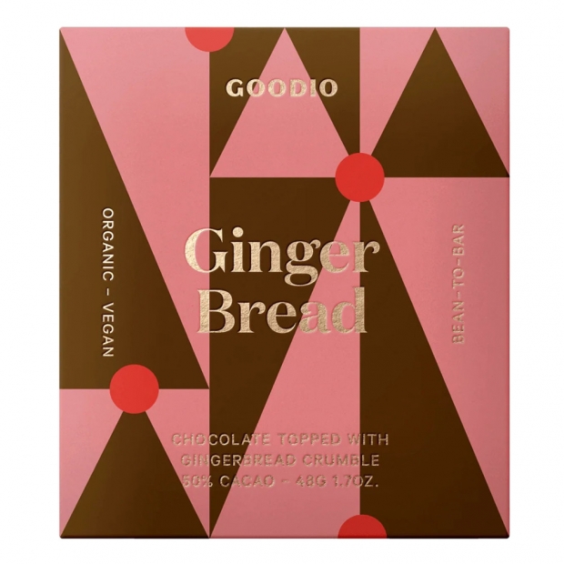 Bio čokoláda Gingerbread 50% / bean-to-bar
