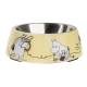 Miska pro psy Moomin Pets M, žlutá