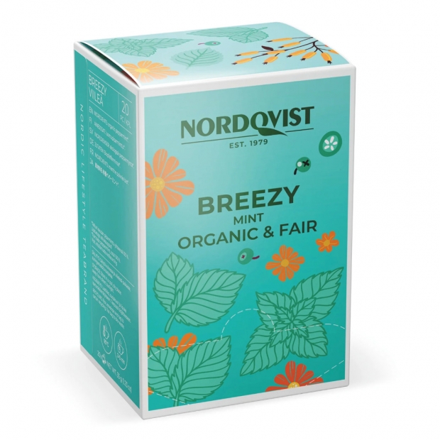 Organic mint tea Breezy, 20 bags