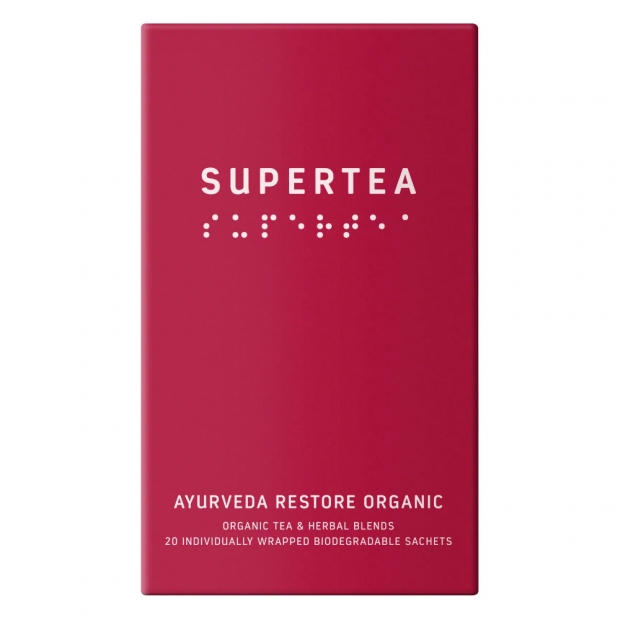 Bio bylinkový čaj Ayurveda Restore SUPERTEA, 20 sáčků