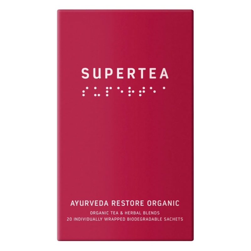 Organic herbal tea Ayurveda Restore SUPERTEA, 20 bags