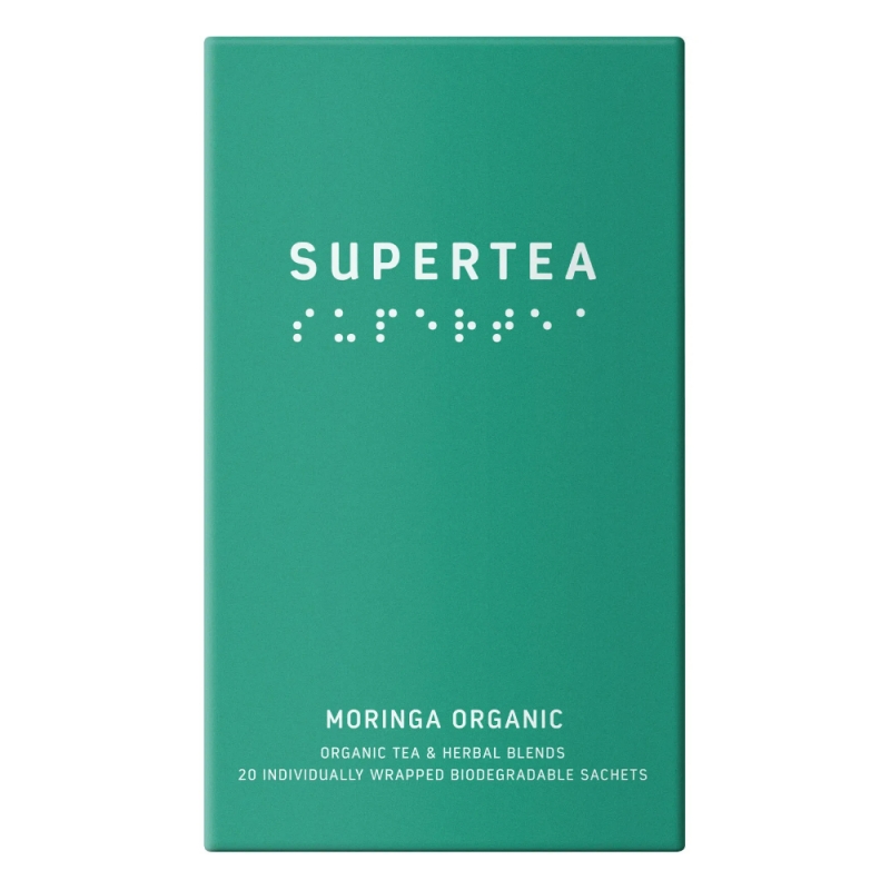 Organic herbal tea Moringa SUPERTEA, 20 bags