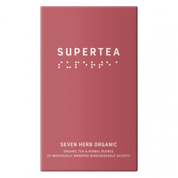 Bio bylinkový čaj Seven Herb SUPERTEA, 20 sáčků