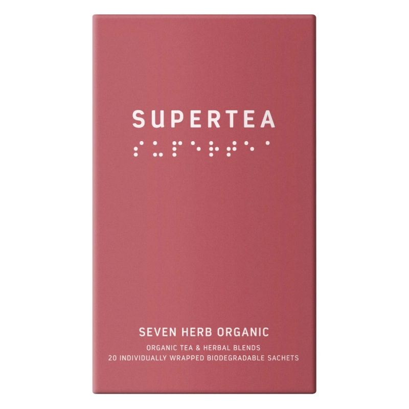 Bio bylinkový čaj Seven Herb SUPERTEA, 20 sáčků