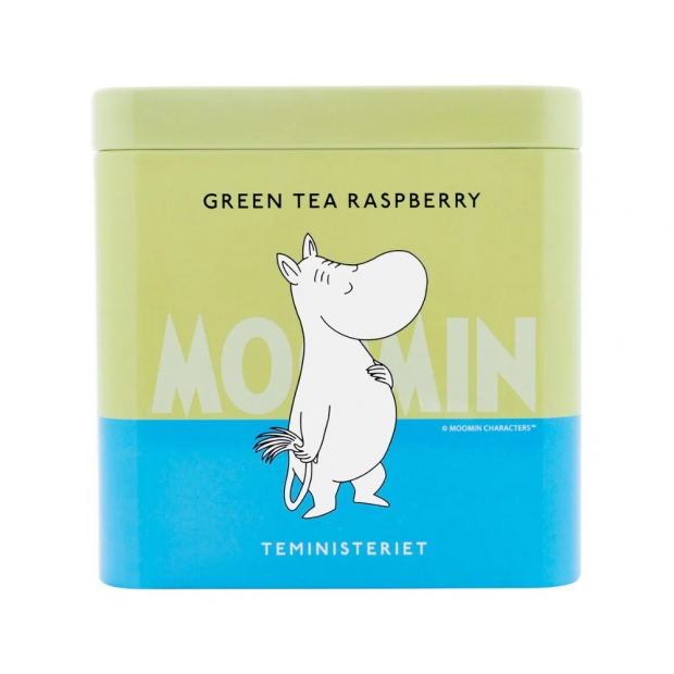 Loose green tea Moomin Raspberry, 100g