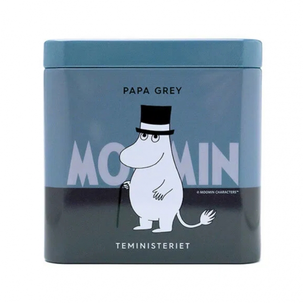 Loose black tea Moominpappa Grey, 100g
